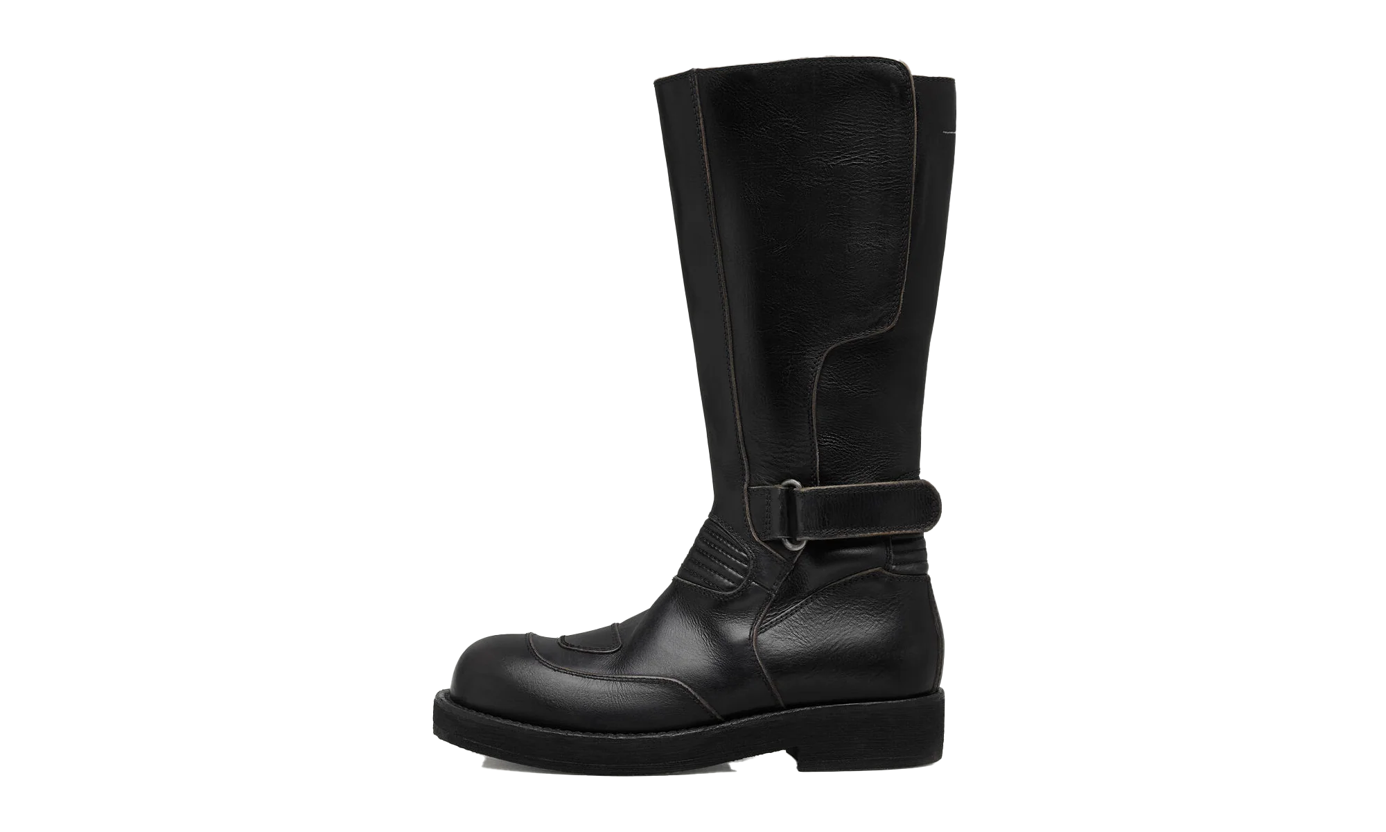 Mid Leather Boot "Black" SH3WW0006P7431T8013