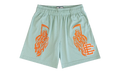EE BASIC SHORT "WARREN LOTAS - Silt Green/Orange" EE696