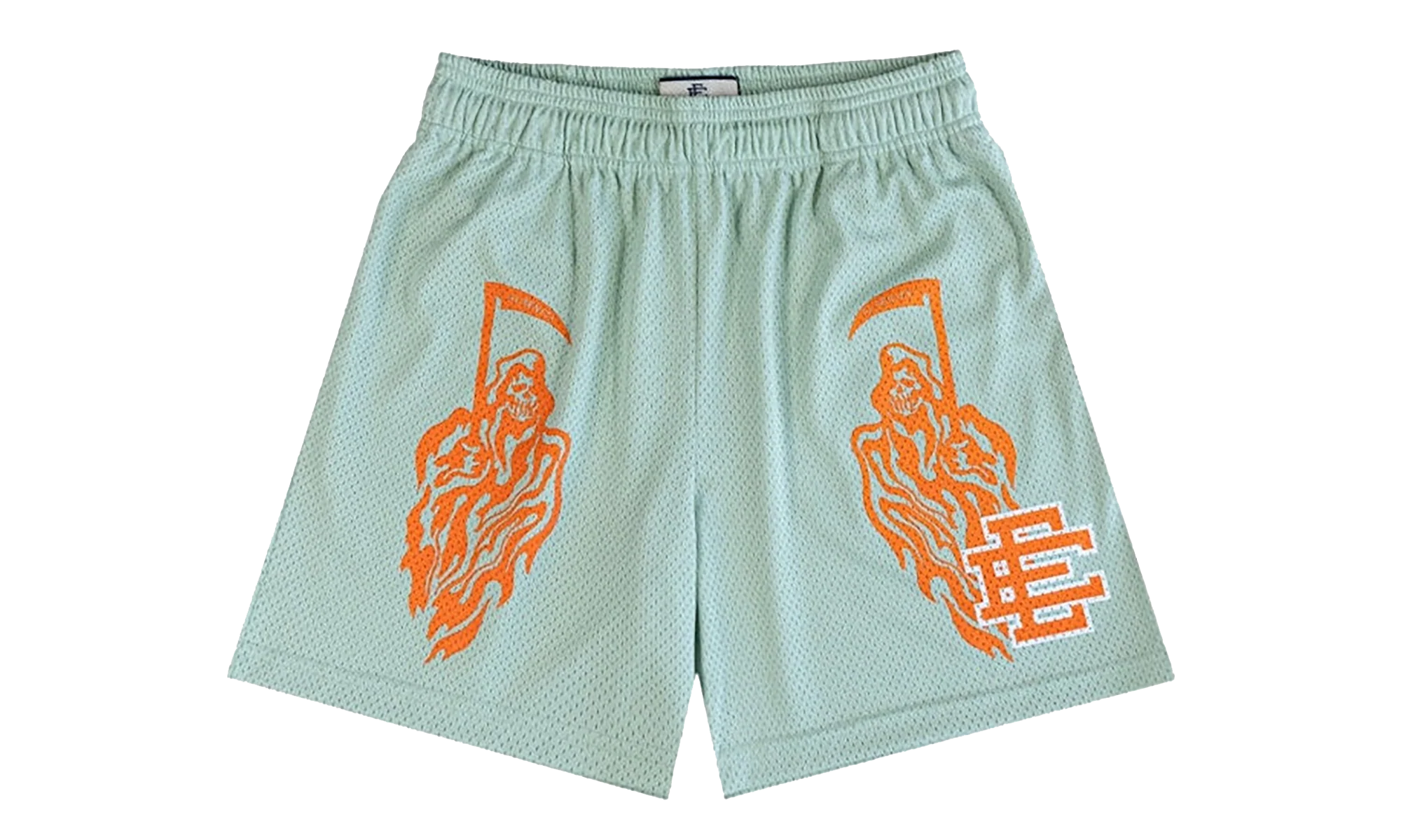 EE BASIC SHORT "WARREN LOTAS - Silt Green/Orange" EE696