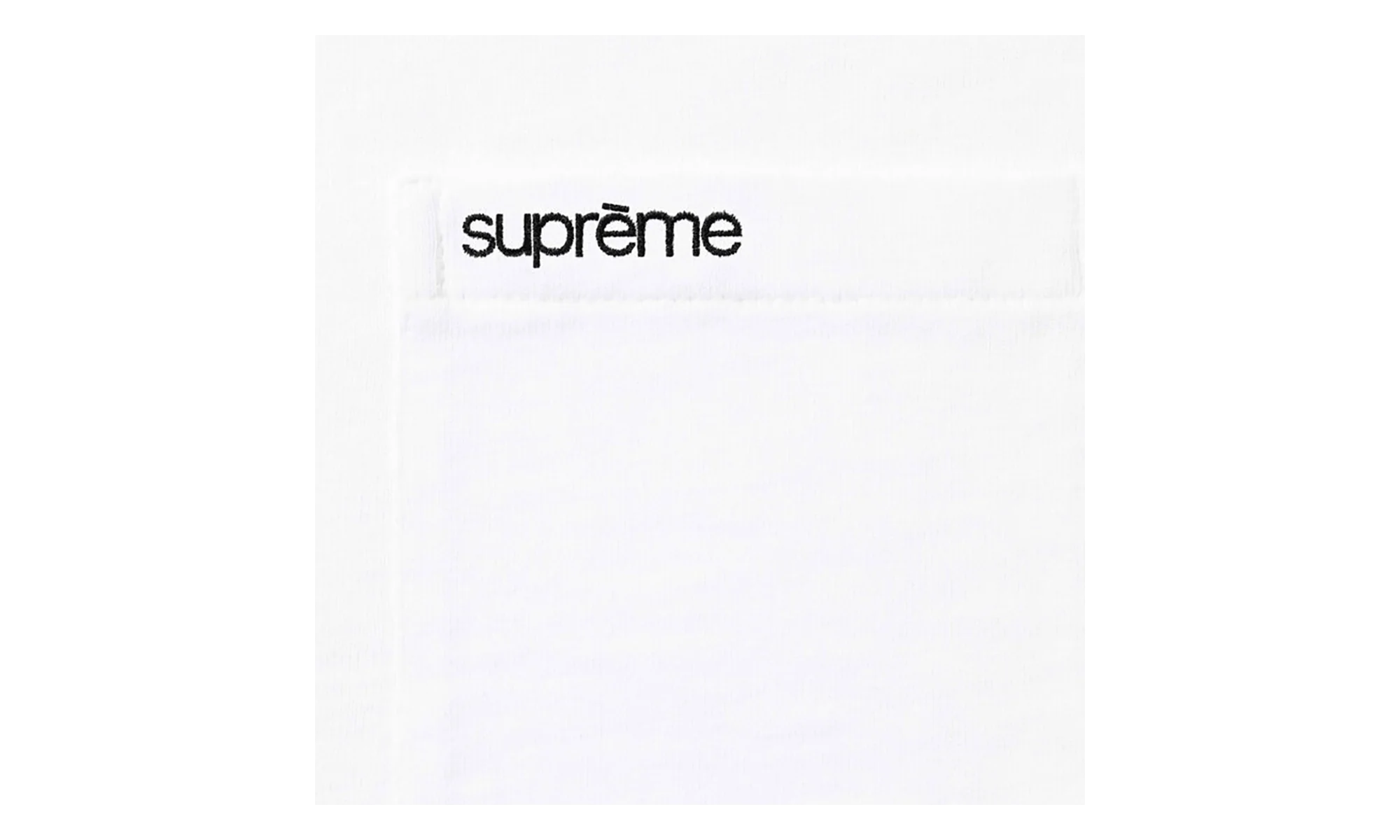 S/S Pocket Tee "SS26 - White" SU27325