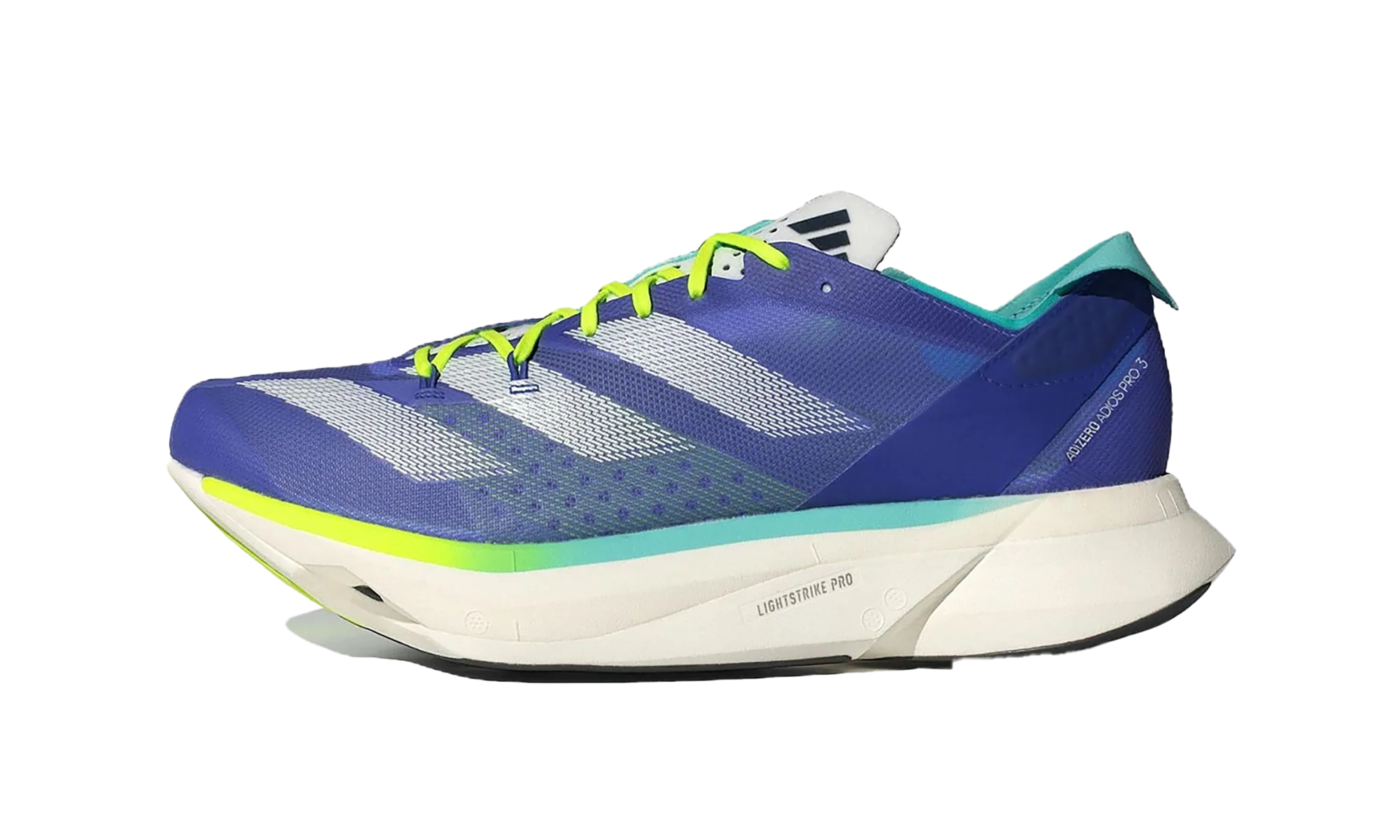 Adizero Adios Pro 3 "Cobalt Blue Zero Metalic Lucid Lemon" ID3635