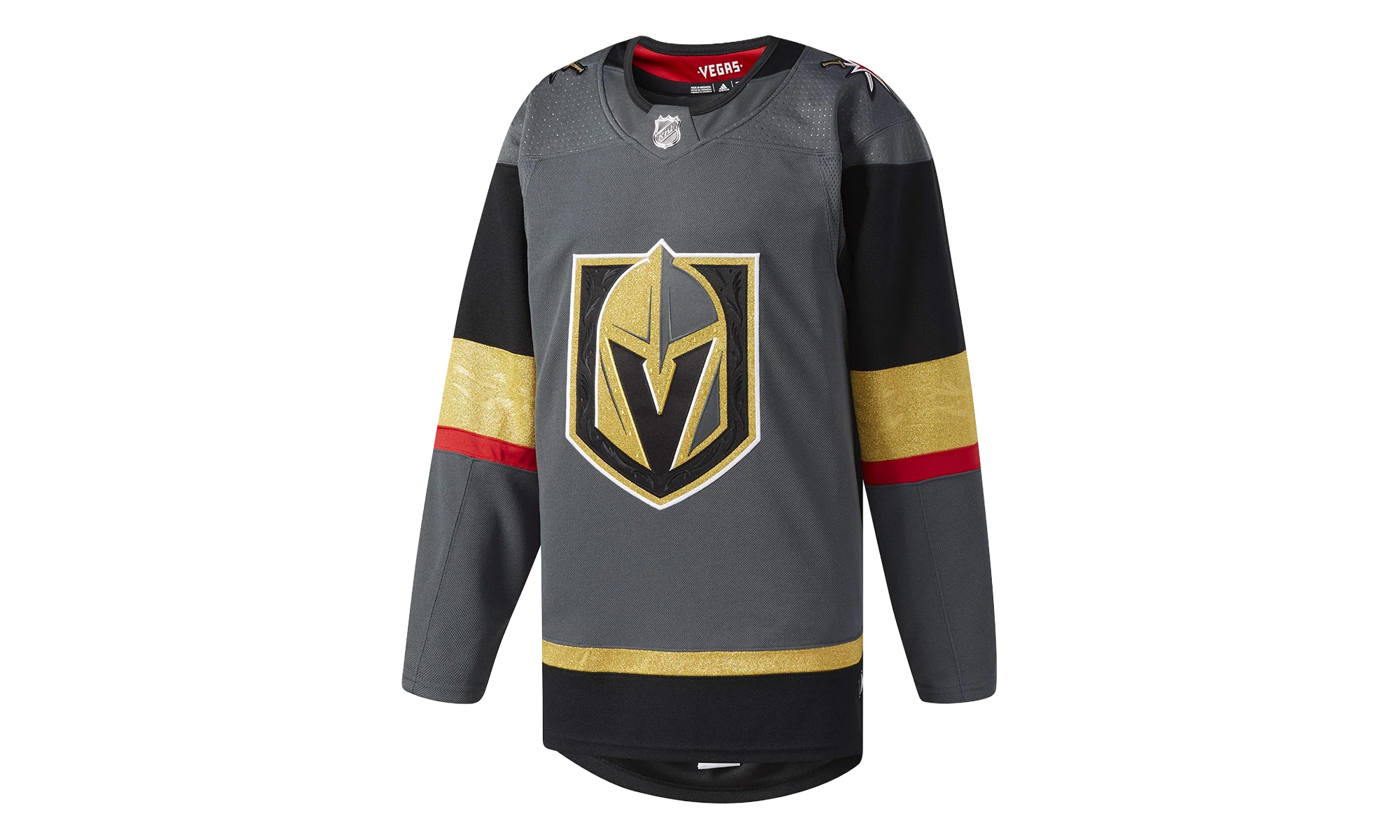 Golden Knights Home Authentic Jersey "Metallic Gold" 252JA 5VD EZJLVS6