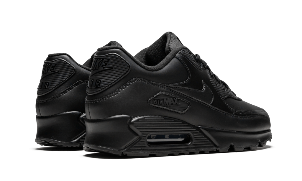Air Max 90 Leather "Triple Black" 302519 001A