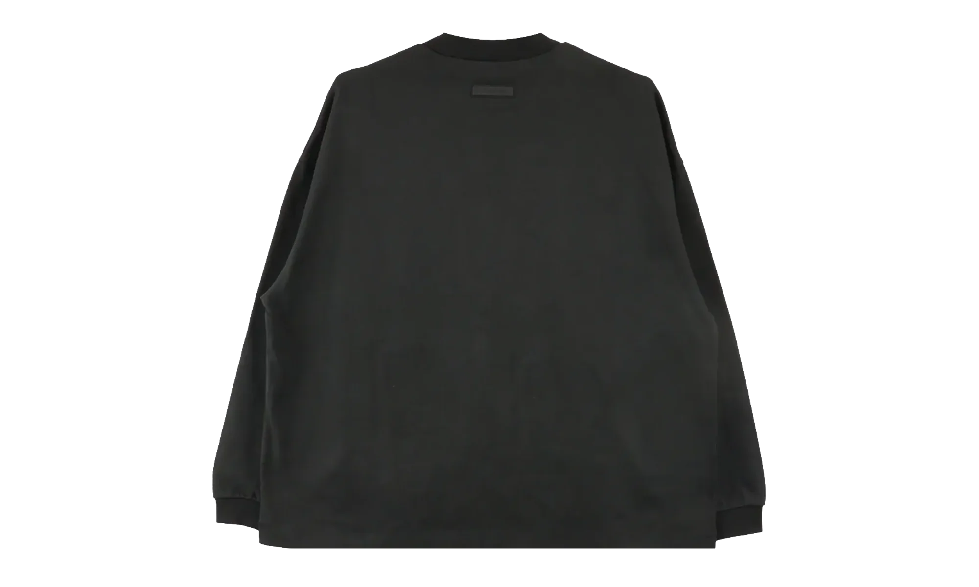 Heavy Jersey Long Sleeve Tee Shirt "Jet Black" 125SP242014F