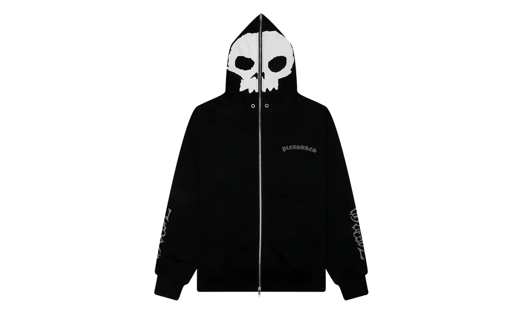 Balaclava Full Zip Hoodie "Zero - Black" P26SPZ001-BLK