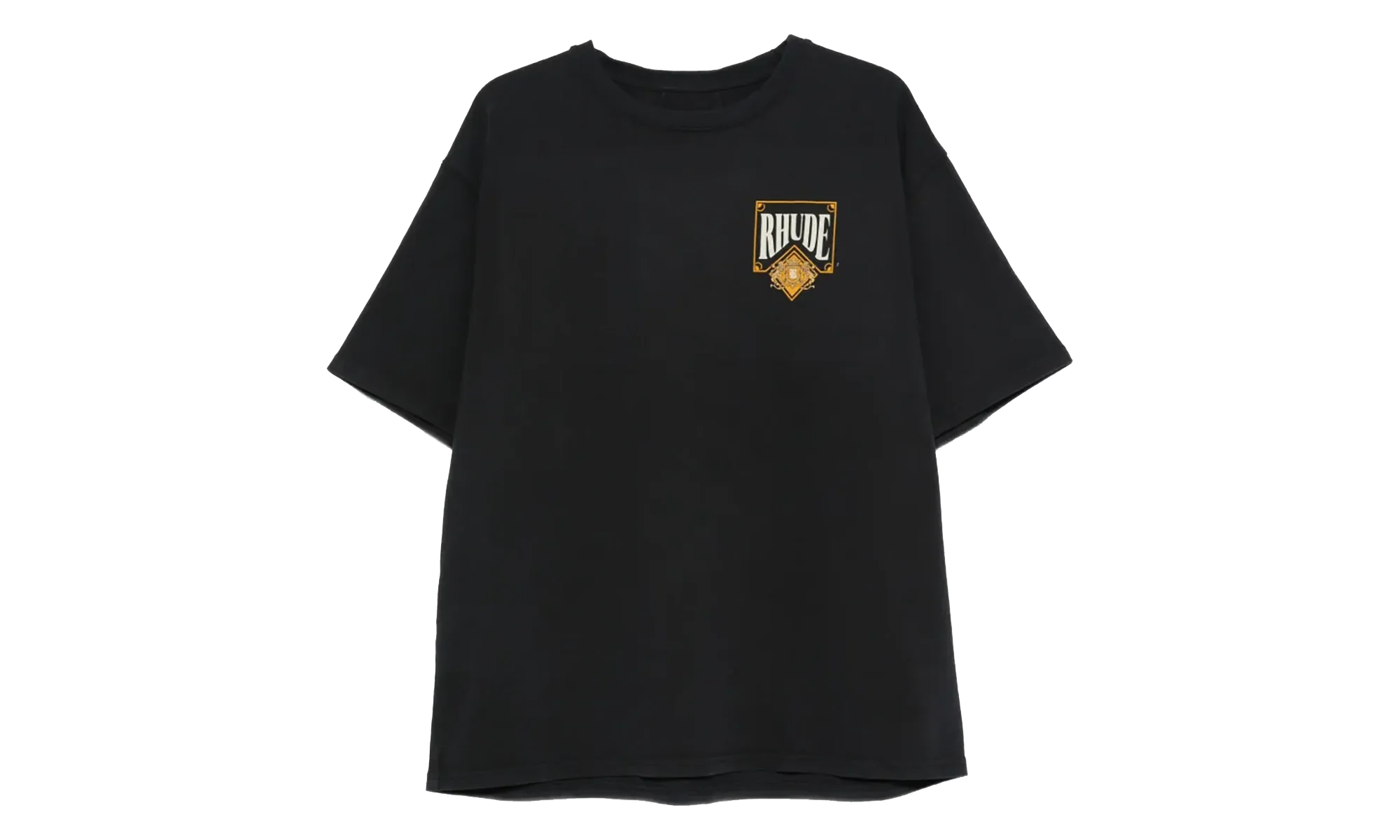 Playing Card T-Shirt "Vintage Black / Yellow" RHSS26TT02012 BLK