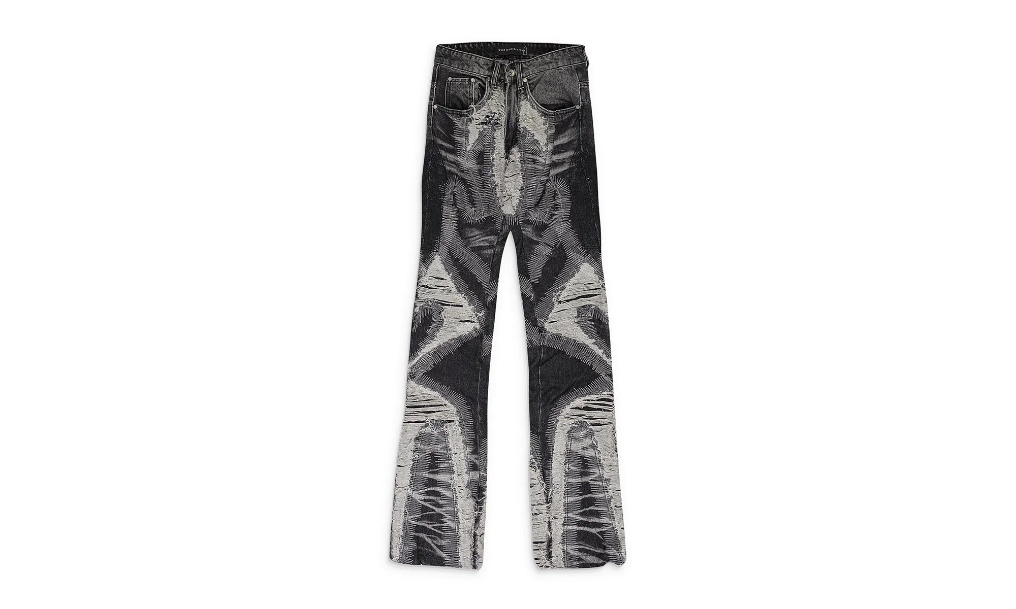 PATH WIDE-LEG JEANS "BLACK" 11200800002AW23