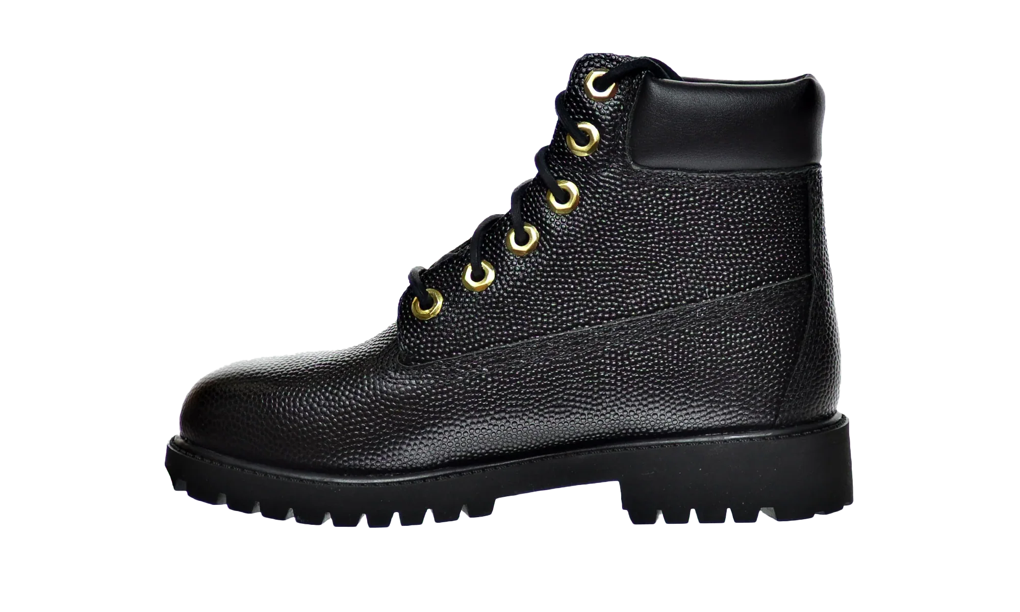 6 Inch Premium Football Leather Boot GS "Black" TB0A1716