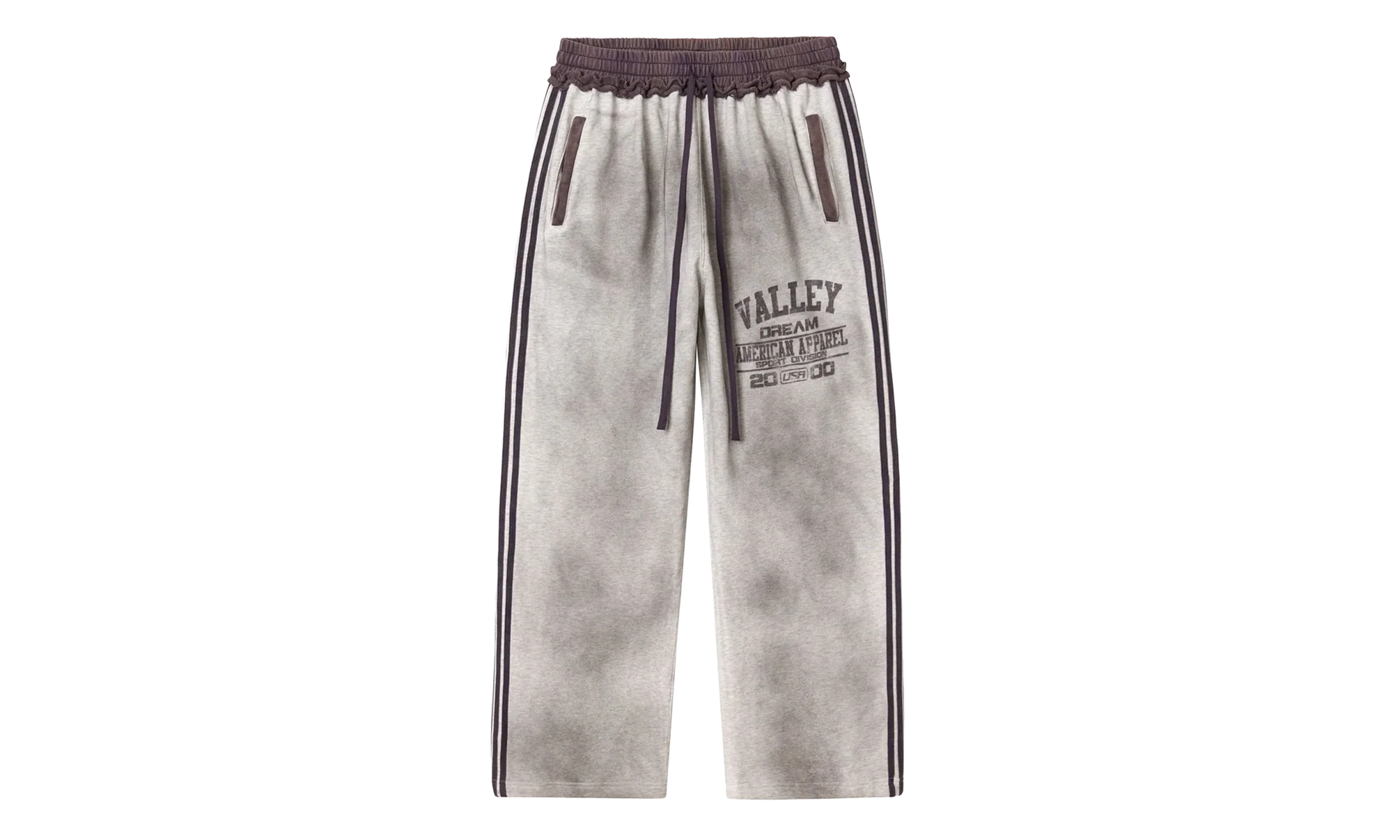 DESTROYER SWEATPANTS "Grey / Purple" VAL104