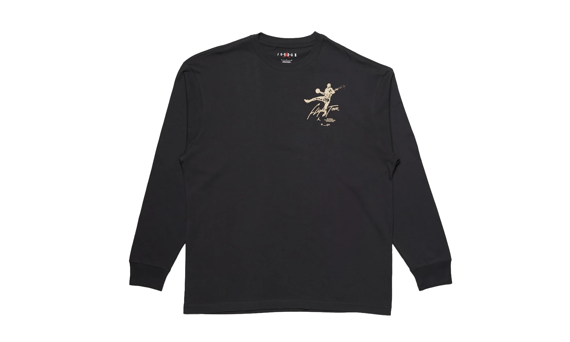 Air Jordan Flight Heritage 85 Graphic Crewneck "Off Noir - Rattan" DV1476 045