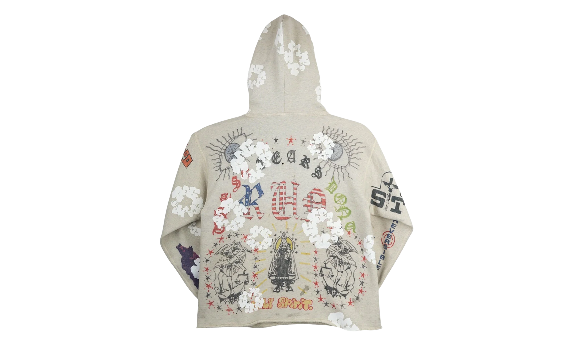 Graffiti Hooded Sweatshirt "Saint Michael - Multi" DT368