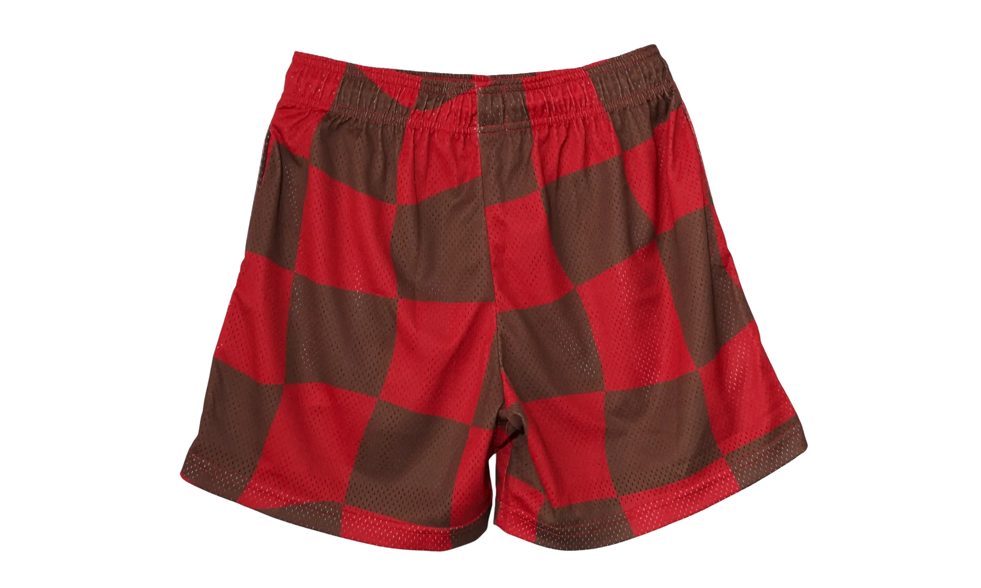 EE Basic Shorts "Red Chocolate Wavy Flag" EE130