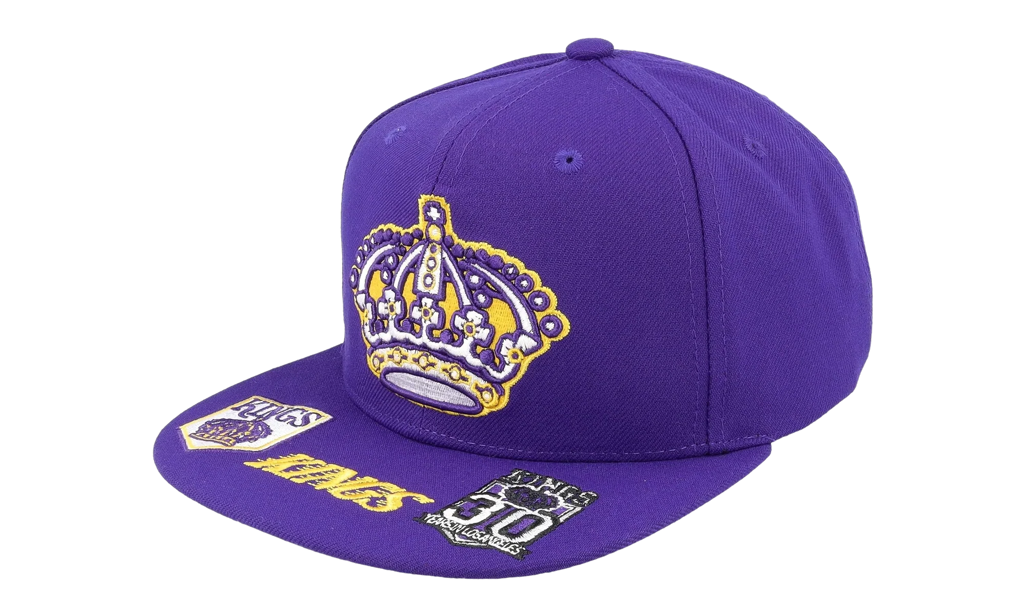 NHL Vintage Hat Trick Snapback Cap "Los Angeles Kings - Purple" 6HSSSH22089 LAKPURP