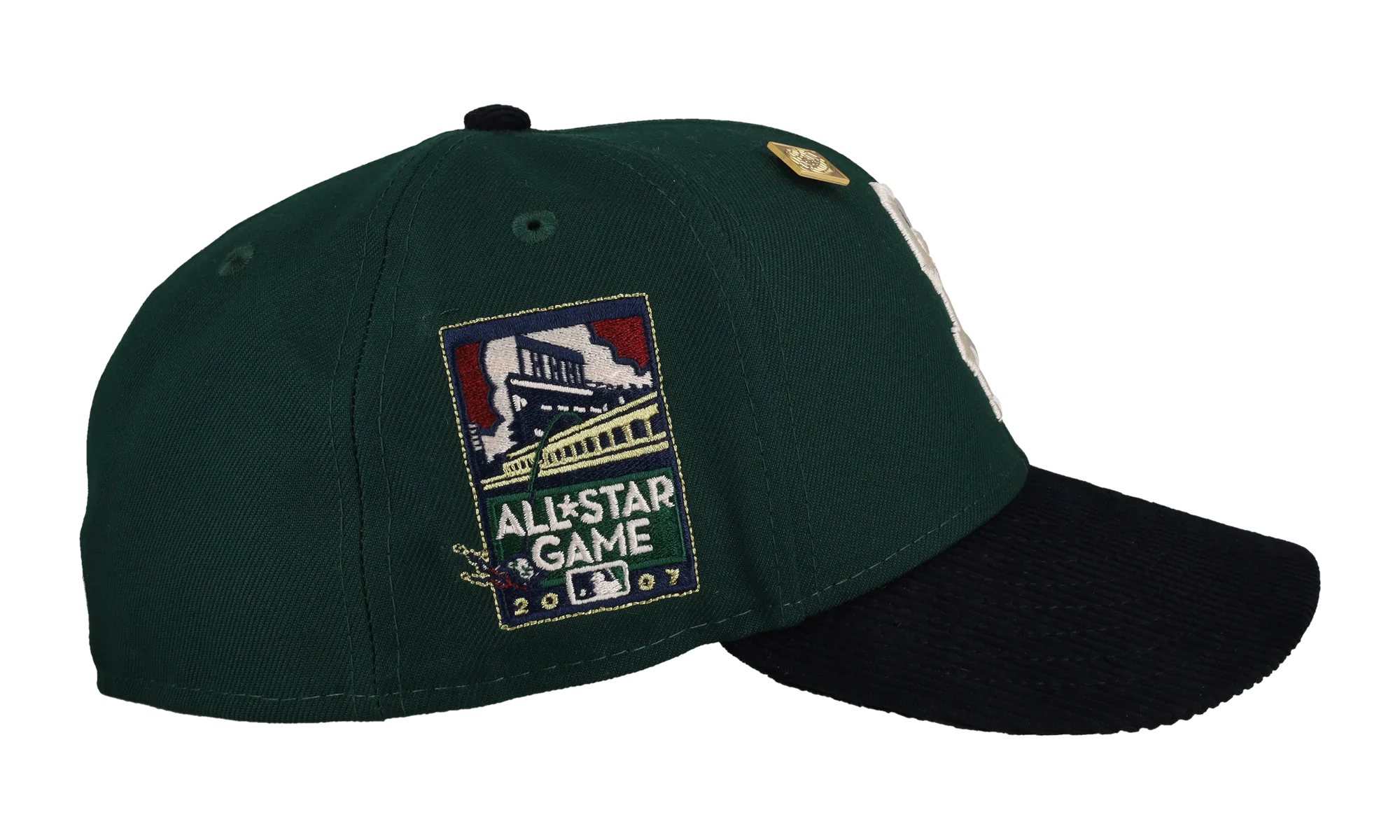 59FIFTY San Francisco Giants 2007 All Star Game Fitted Hat "Green / Navy Corduroy" NE433