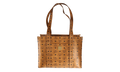 Large Aren Tote in Visetos "Cognac" MWTFATA02CO001