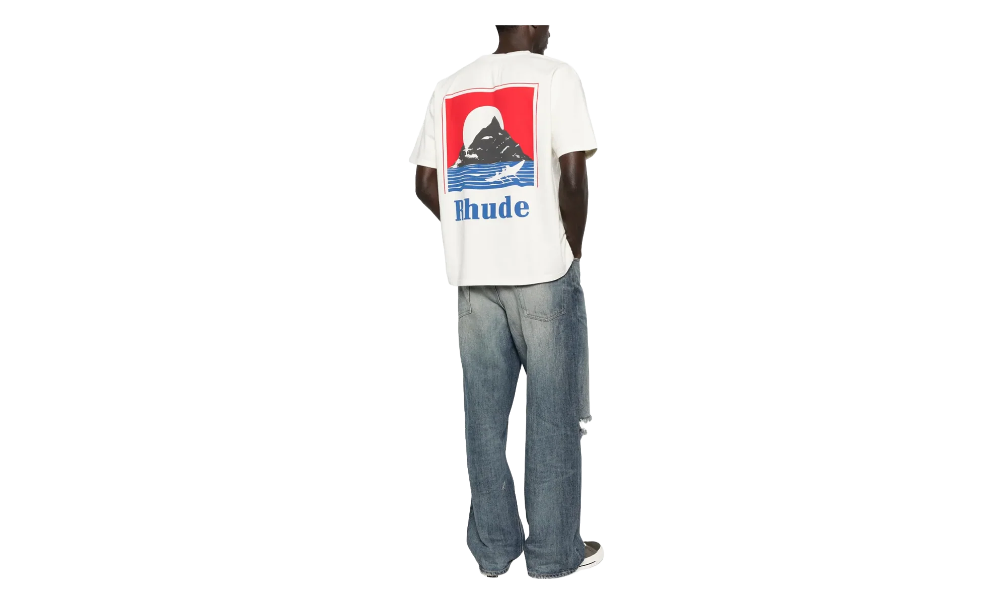 Moonlight T-Shirt "White / Red / Blue" RHPS26TT180126010