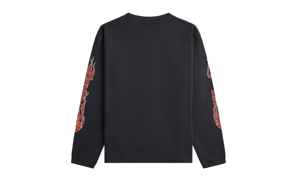 MESA STALLION LONG SLEEVES SWEATSHIRT "Vintage Black / Red / Yellow" RHFW25TT08012 3169