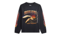 MESA STALLION LONG SLEEVES SWEATSHIRT "Vintage Black / Red / Yellow" RHFW25TT08012 3169