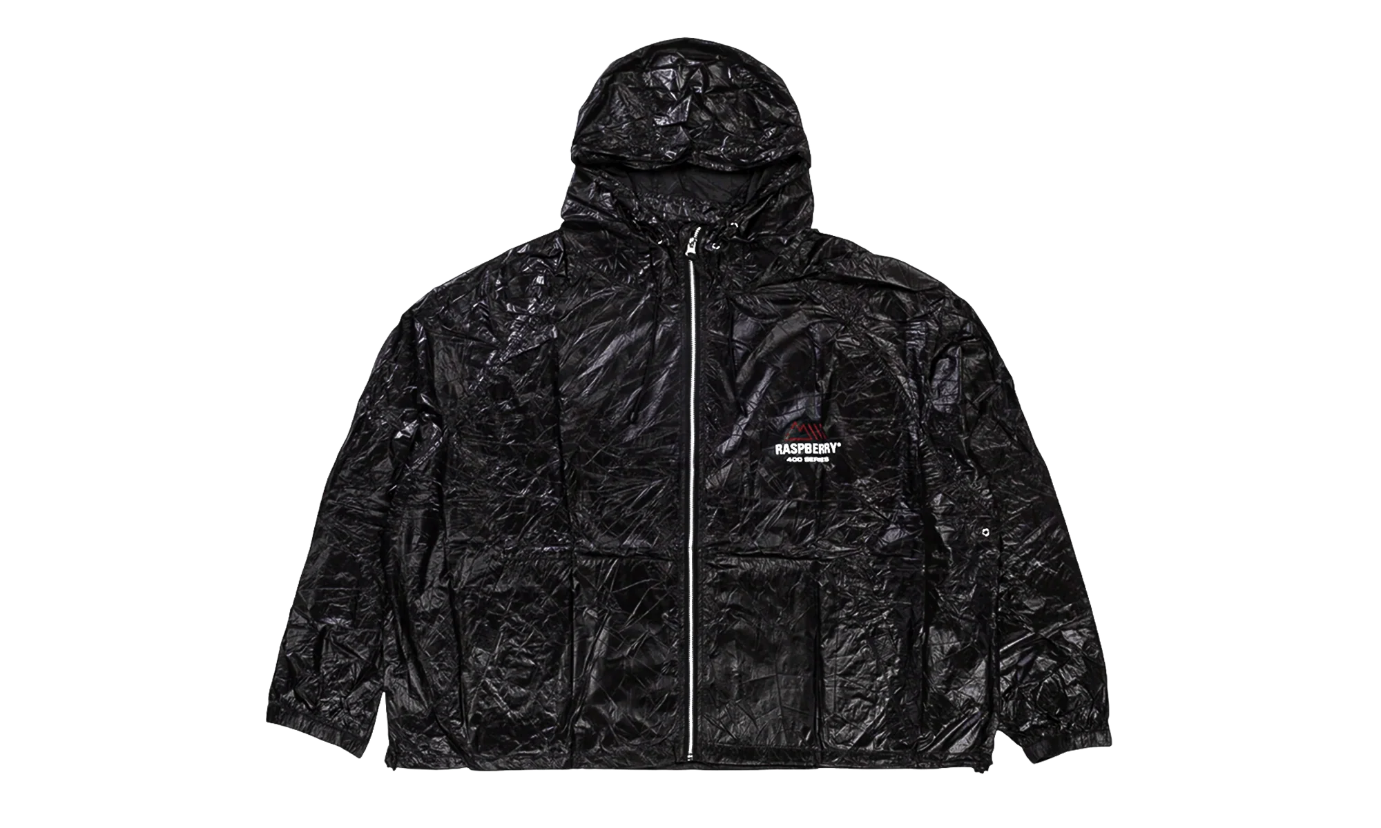 Raspberry Trash Bag Light Jacket "Black" GGRTBLJB