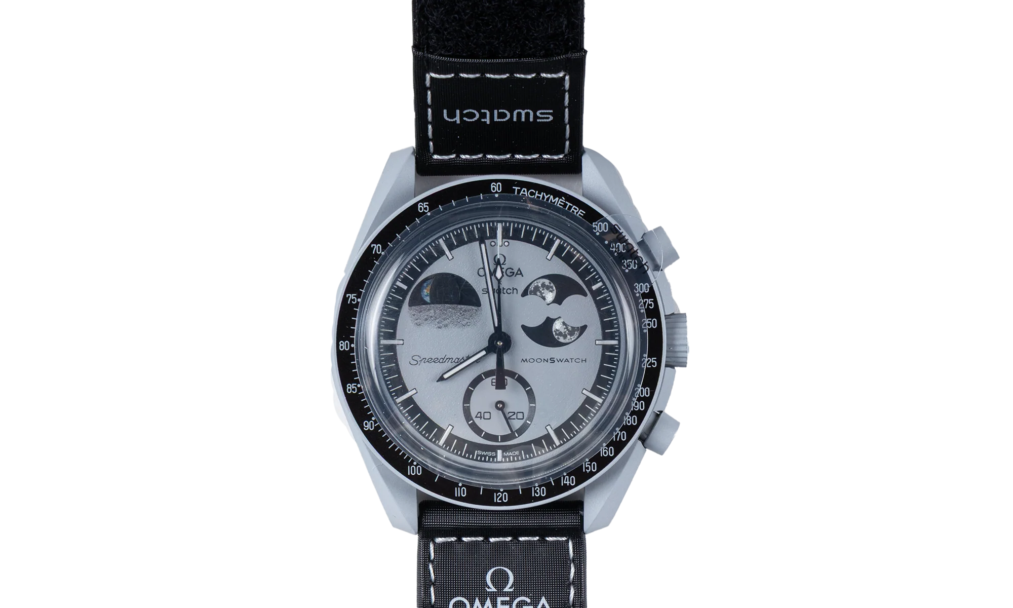 Swatch x Omega Bioceramic Moonswatch "Mission To Earthphase" SO33M700