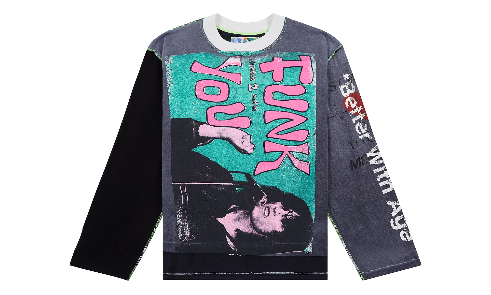 Rivka Reversible Long-Sleeve Tee "Its Critical" BWA68