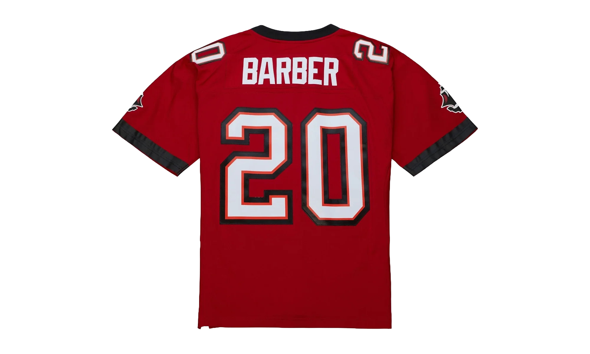 NFL Ronde Barber Dark Jersey "2002 Tampa Bay Buccaneers - Scarlet" LGJY6872 TBB02RBRSCAR