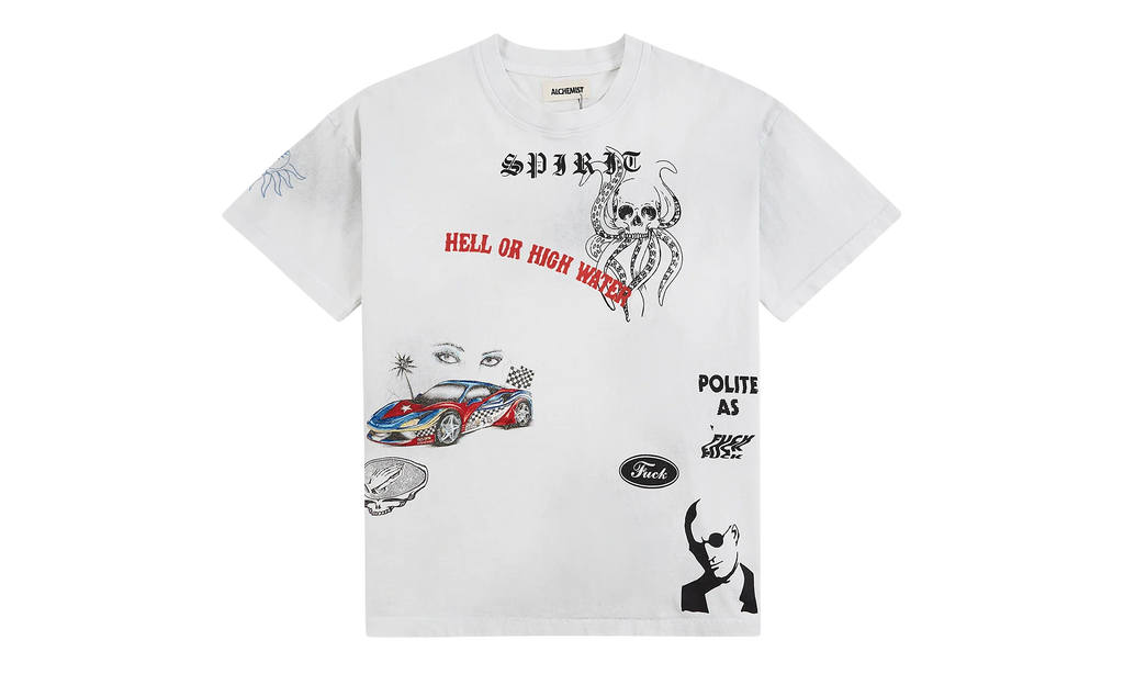Skull Tee "White" ALSS26MJSST42F