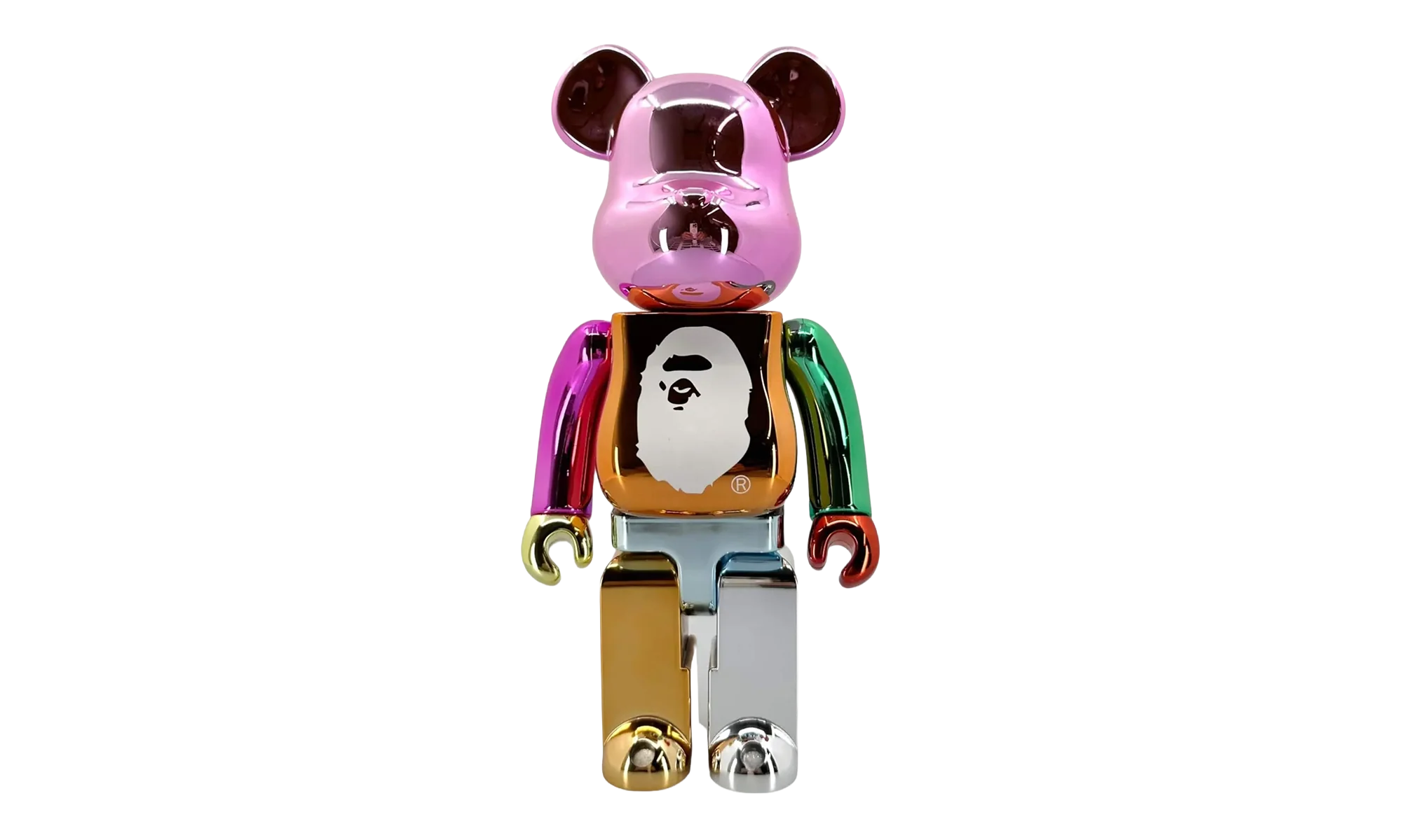 BAPE 25th Anniversary Bearbrick "Multicolor Foil XXV 400%" MEDI3060