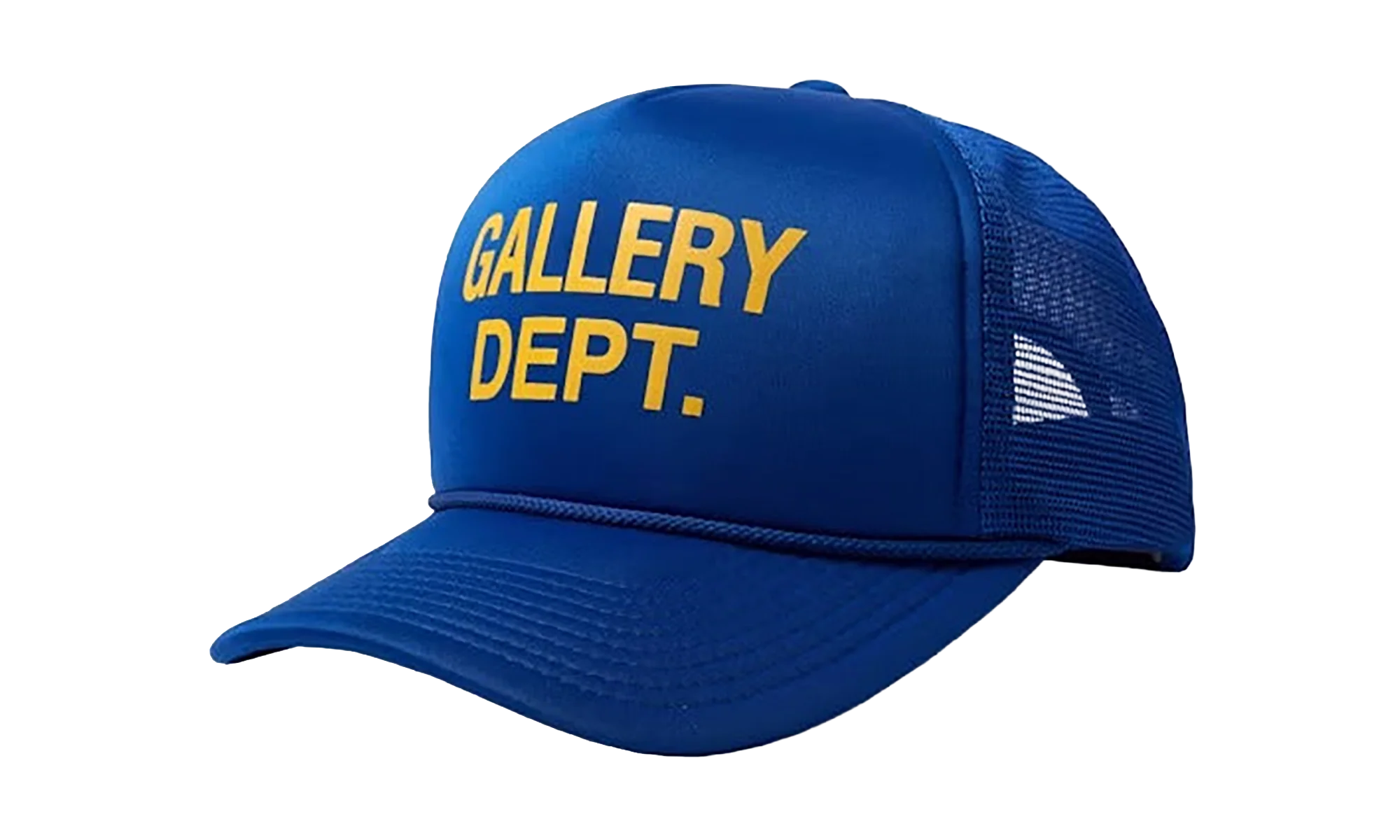 Logo Print Trucker Cap "Blue" GD077