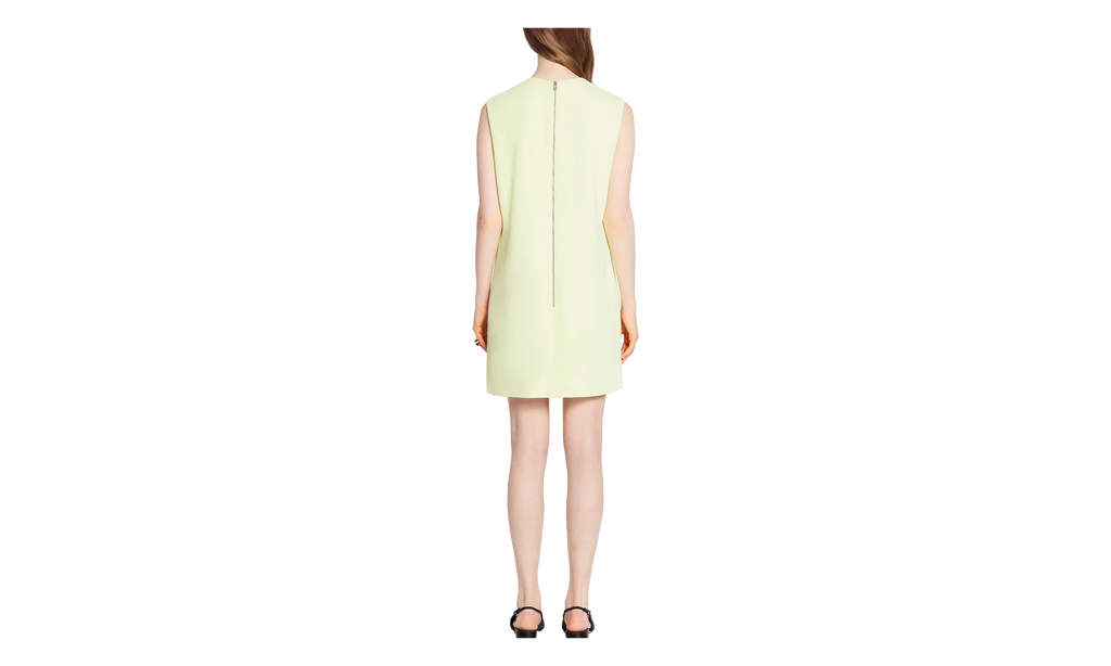 GATHERED NECK MINI DRESS "CITRON" RW DR0025 5606 P23_87