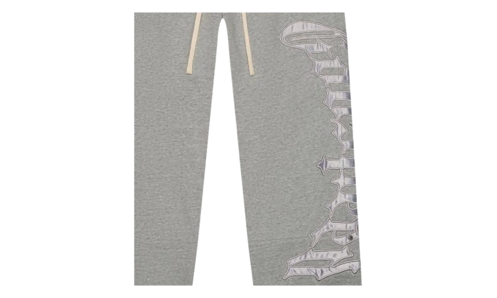 OG Logo Sweatpants V2 "Dark Grey / Silver Satin" GS065