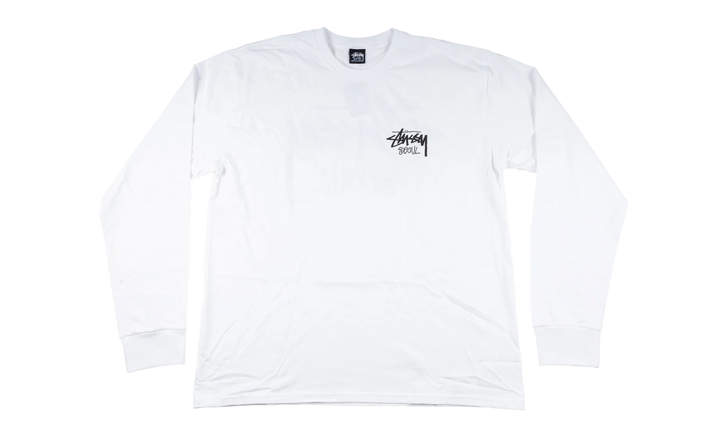 Seoul Chapter Longsleeve Tee "White" STUS443