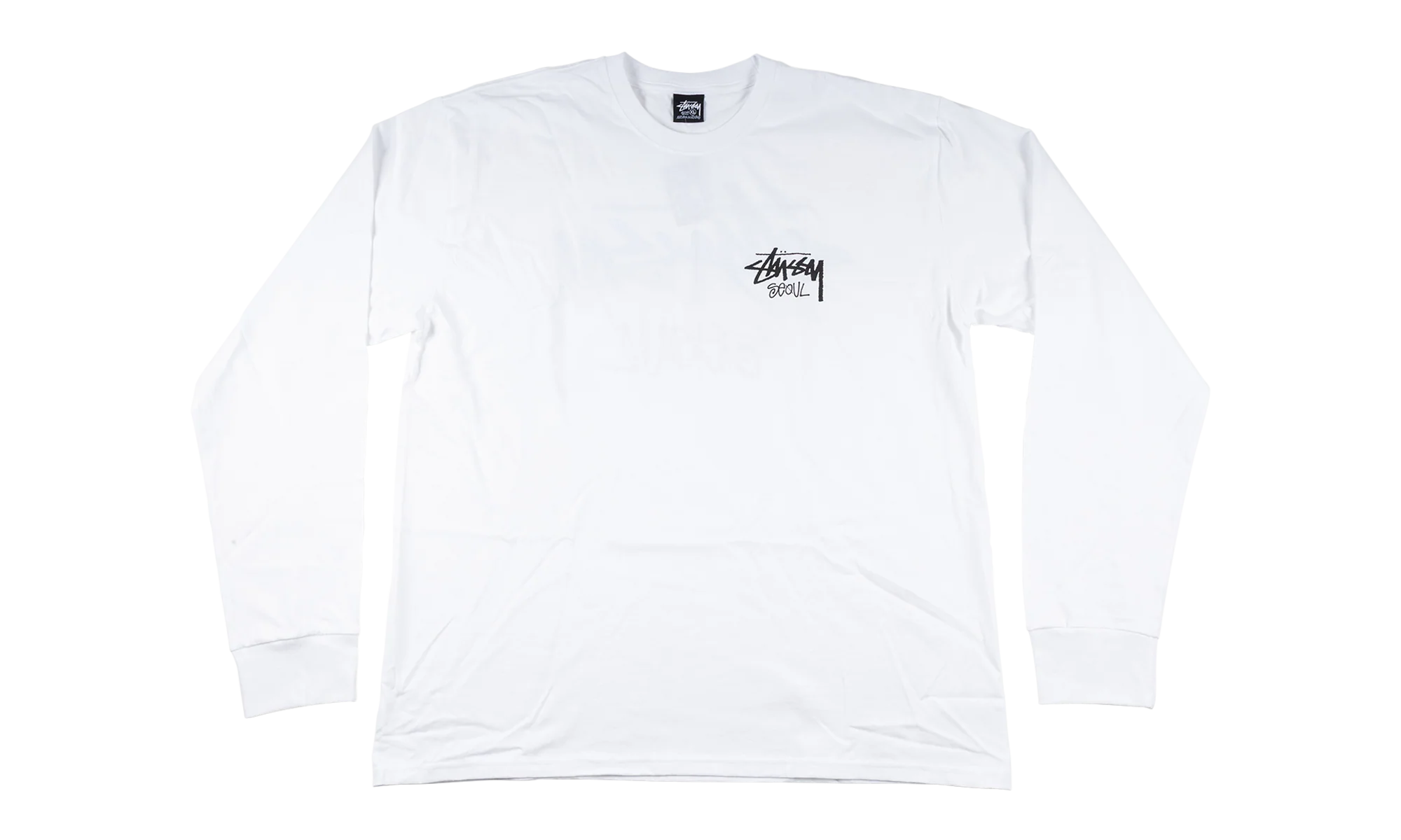 Seoul Chapter Longsleeve Tee "White" STUS443