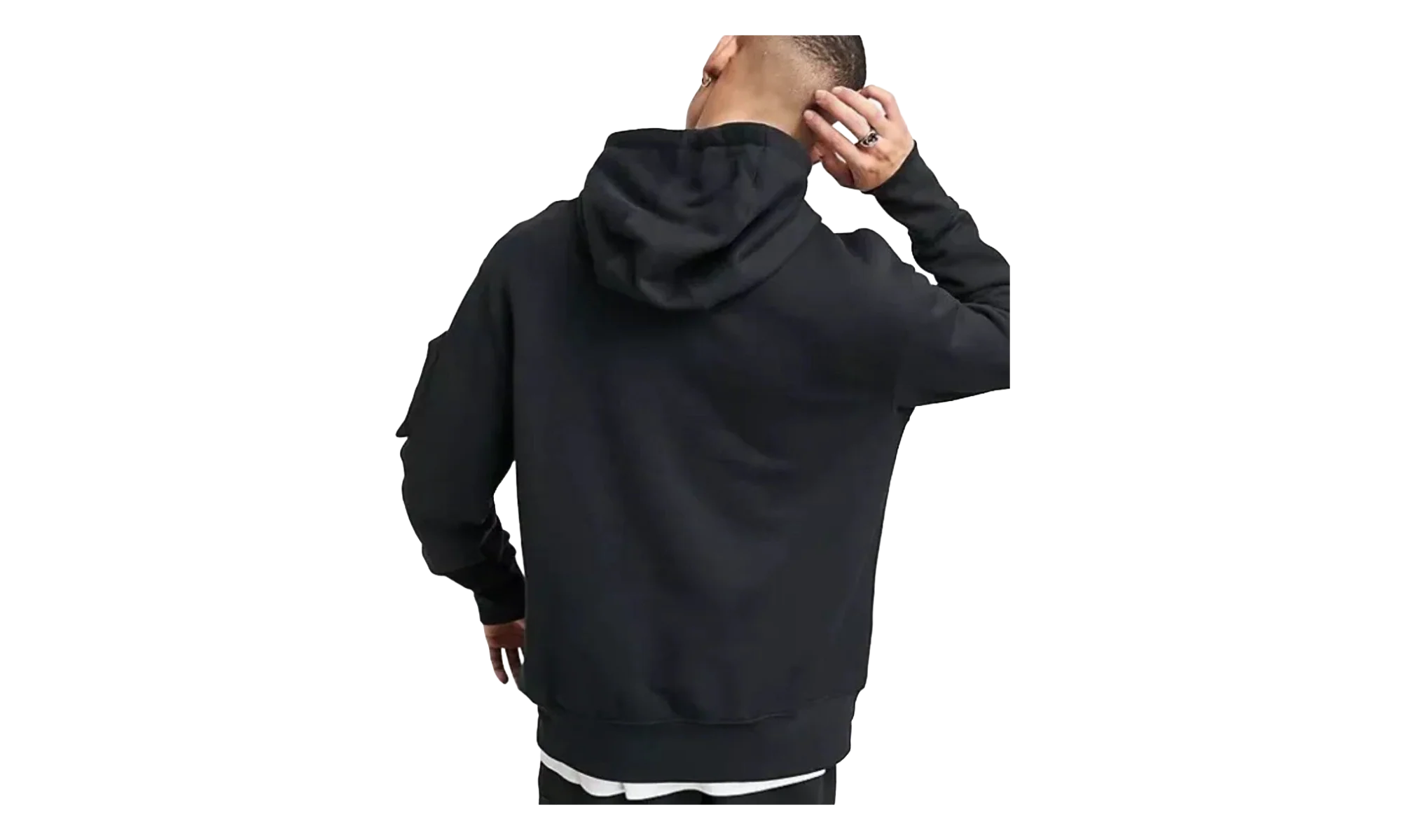 Sportswear Airmoji Pullover Hoodie "Black" DA8737 010