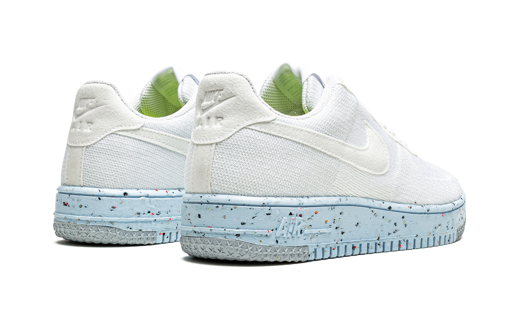 AIR FORCE 1 CRATER FLYKNI MNS WMNS"White" DC7273 100
