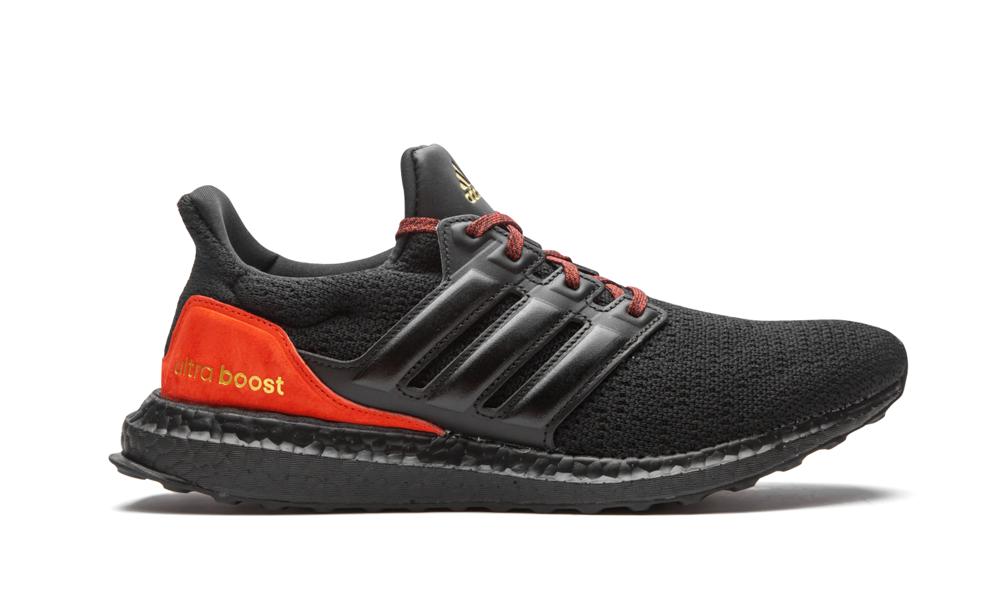 Ultraboost "Core Black / Red Suede" FW4899