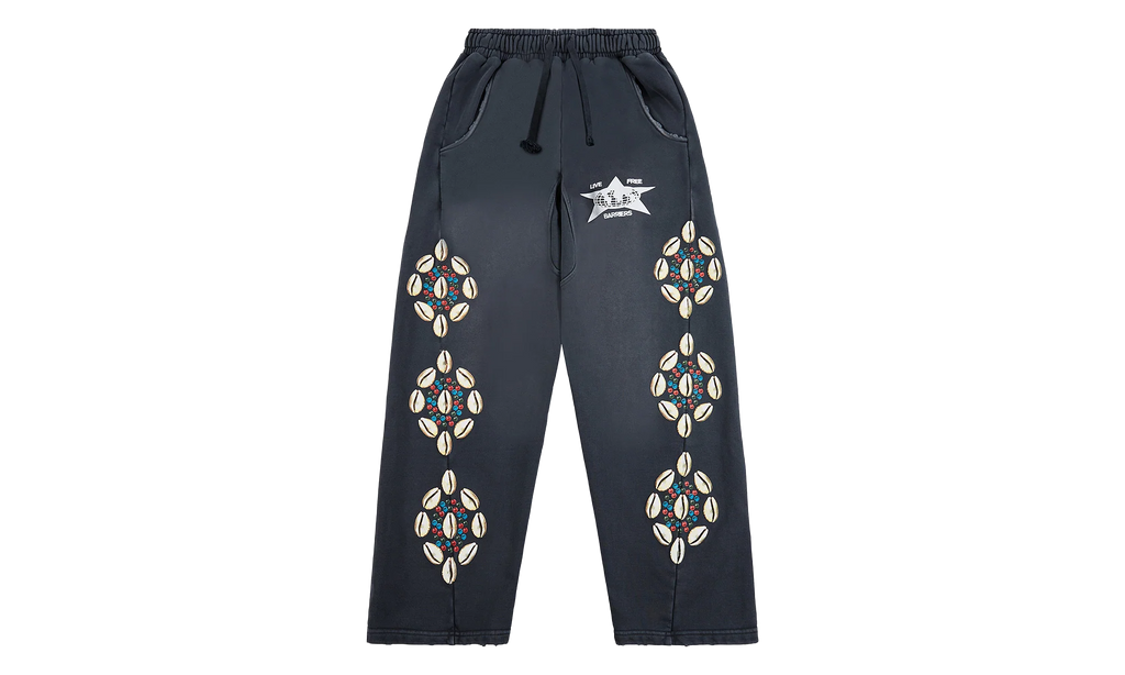 Cowrie Shell Sweatpant "Black" BAR24