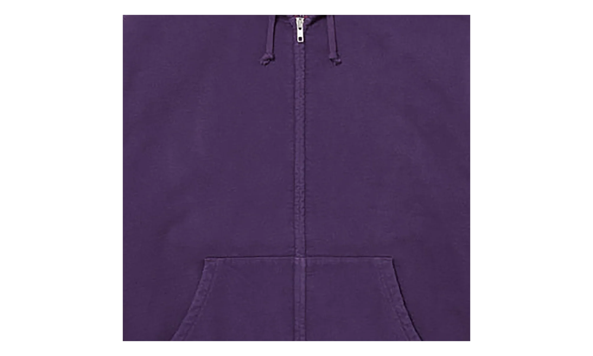 Cut Out Zip Up Hoodie "Dark Purple" SU27263