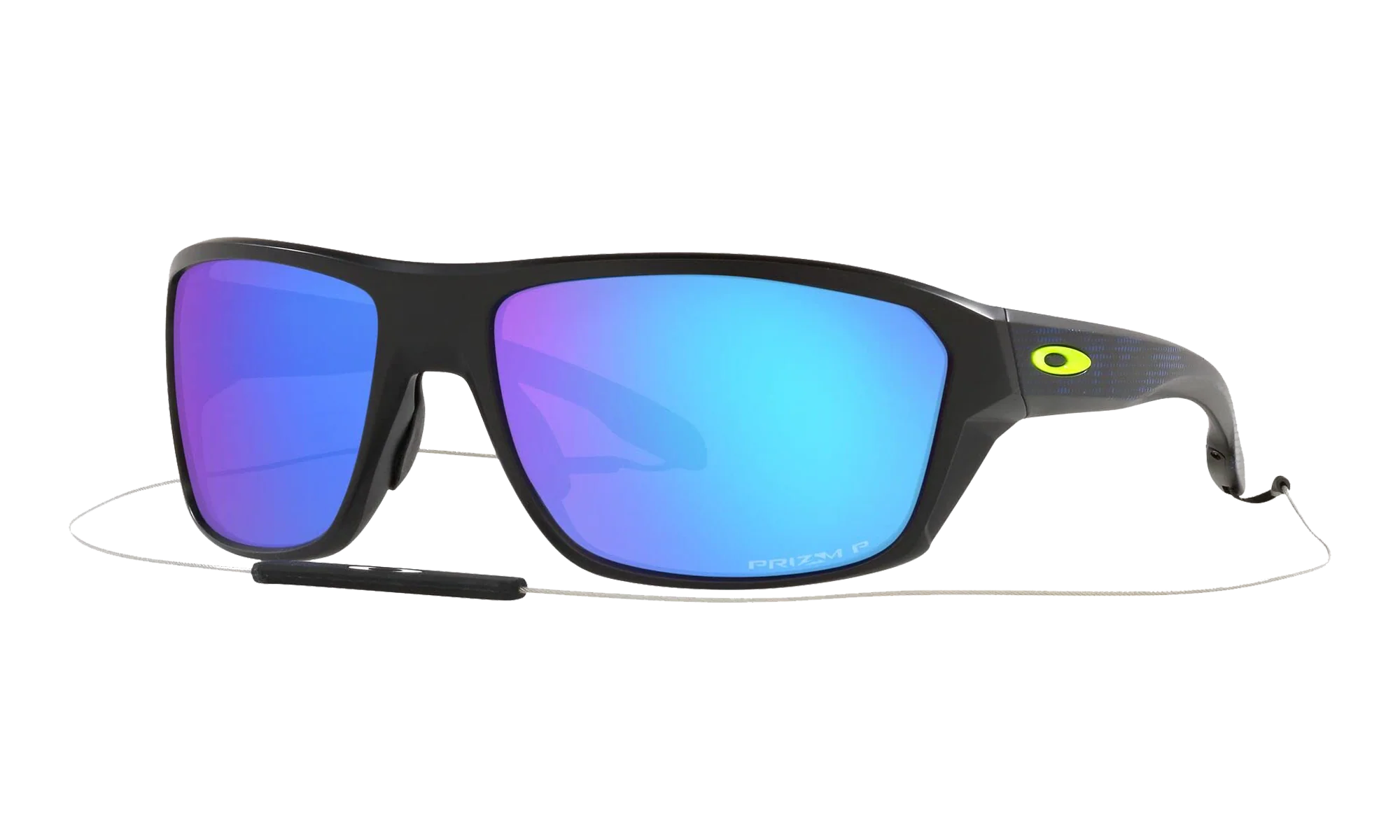 Split Shot Polarized Sunglasses "Matte Black / PRIZM Sapphire" OO9416 33