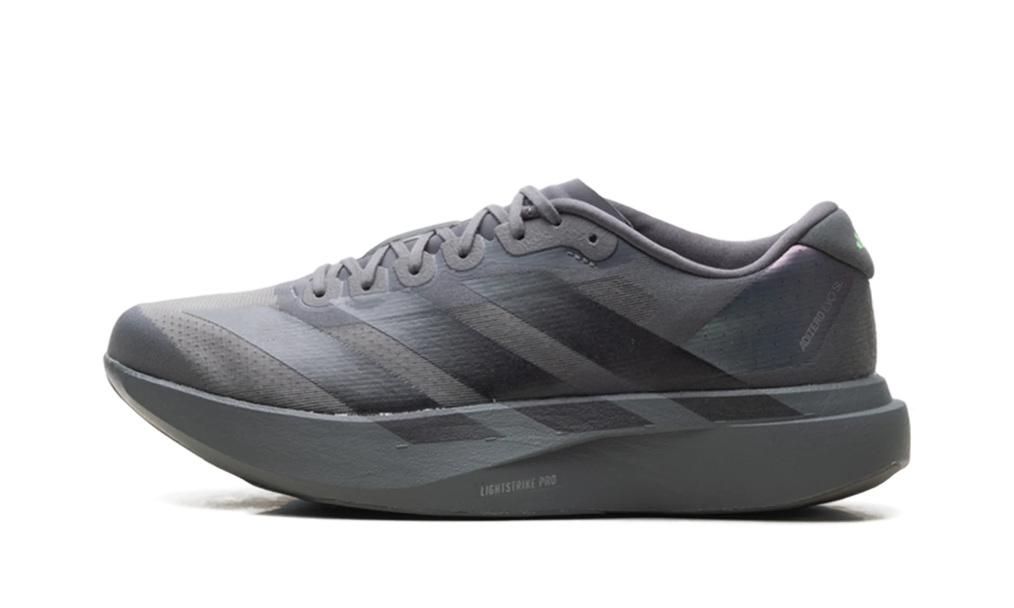 Adizero Evo SL "Grey Black Lime Burst" KJ1364