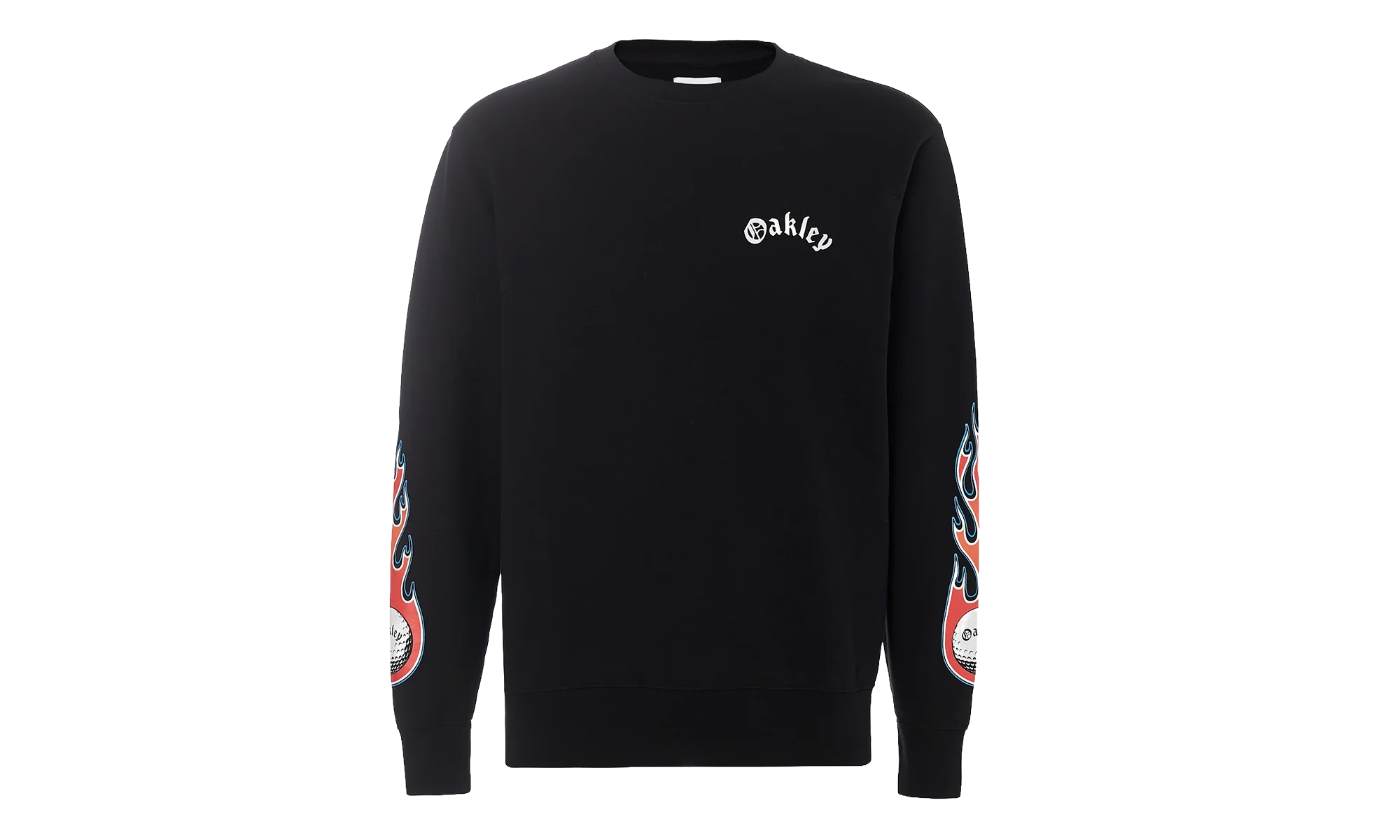 Flames Crewneck Shirt TNP "Blackout" 472560 02E
