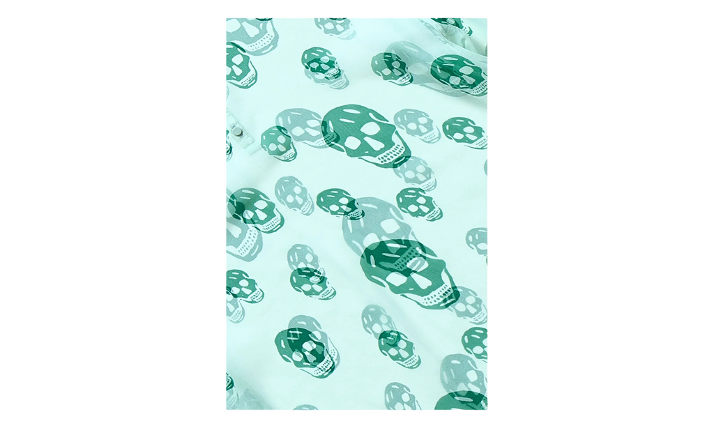 Skull Scarf Top "Green" 849930QQABF3075