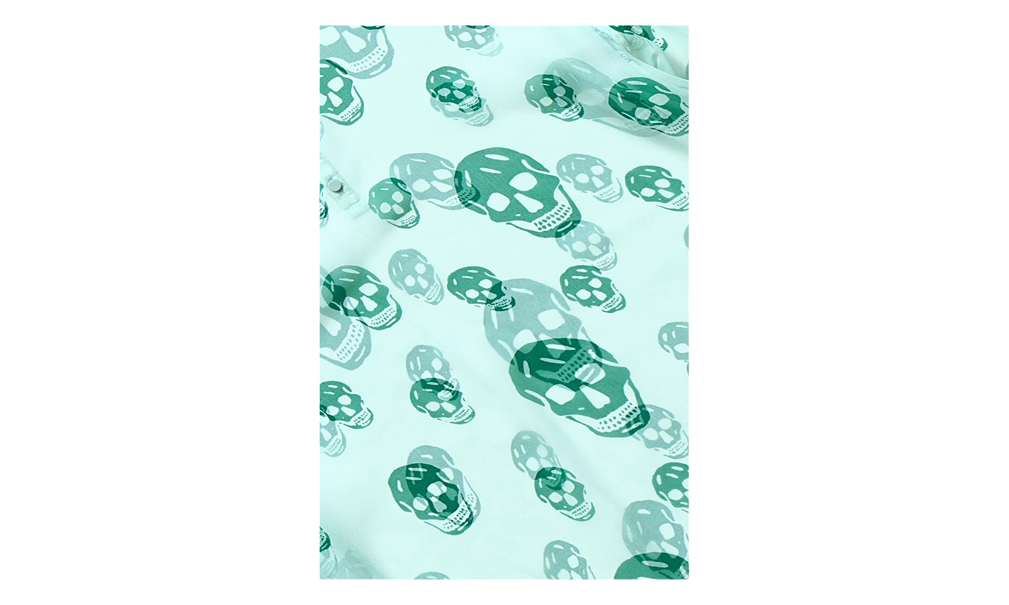Skull Scarf Top "Green" 849930QQABF3075
