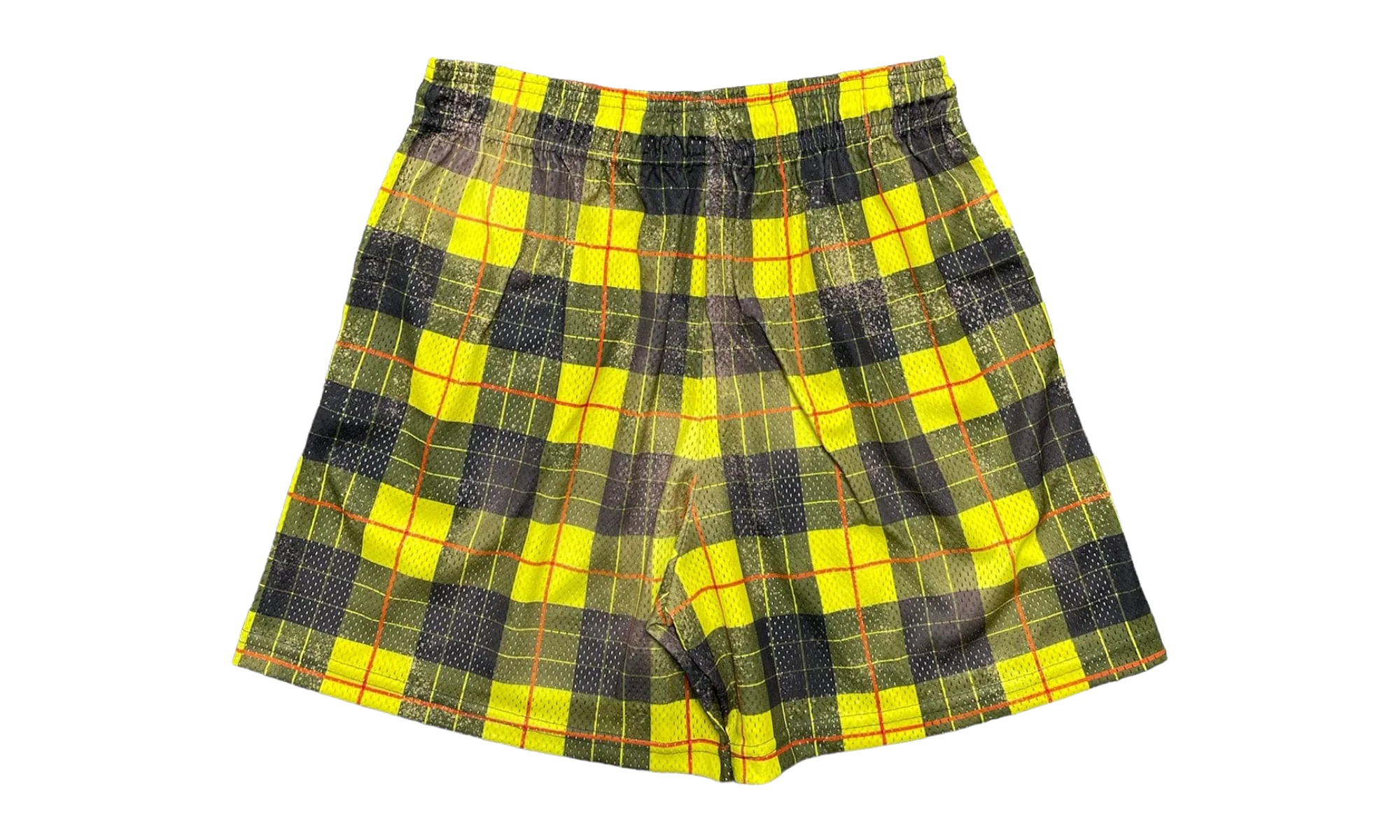 EE Basic Shorts "Plaid - Yellow / Black" EE148