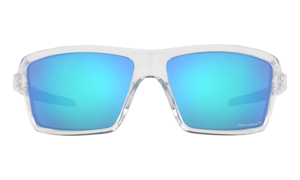 Cables Polarized Sunglasses "Polished Clear / PRIZM Sapphire" OO9129 05