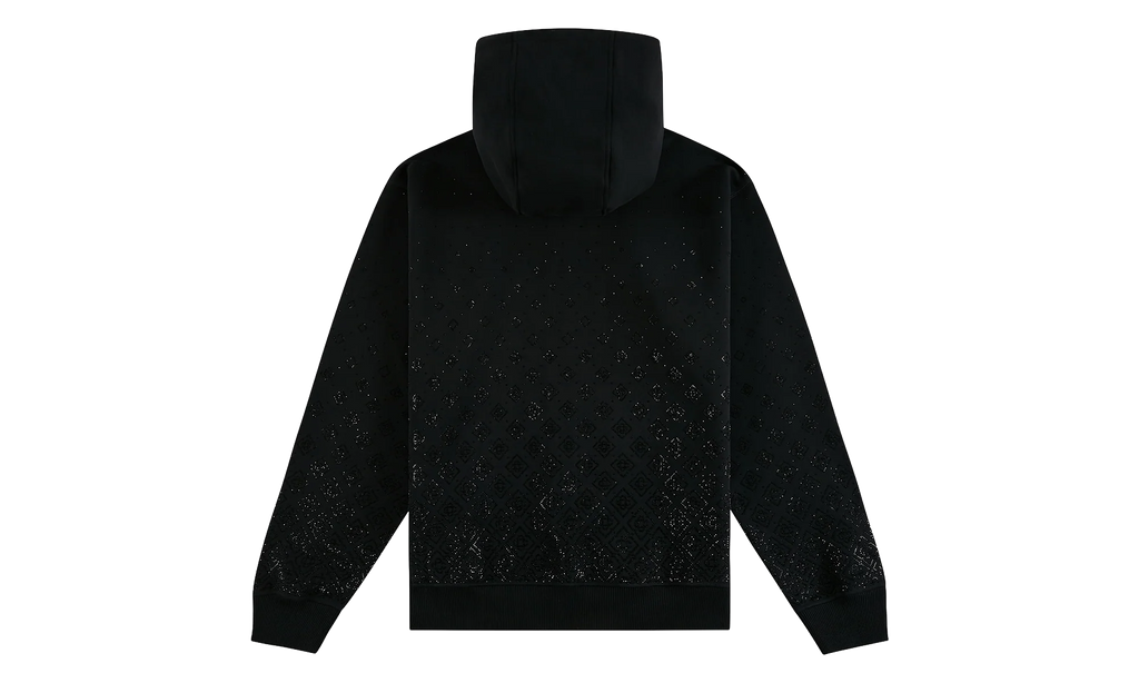 Crystal Monogram Long Sleeve Sweatshirt "Black" M P26 JTP 512 01