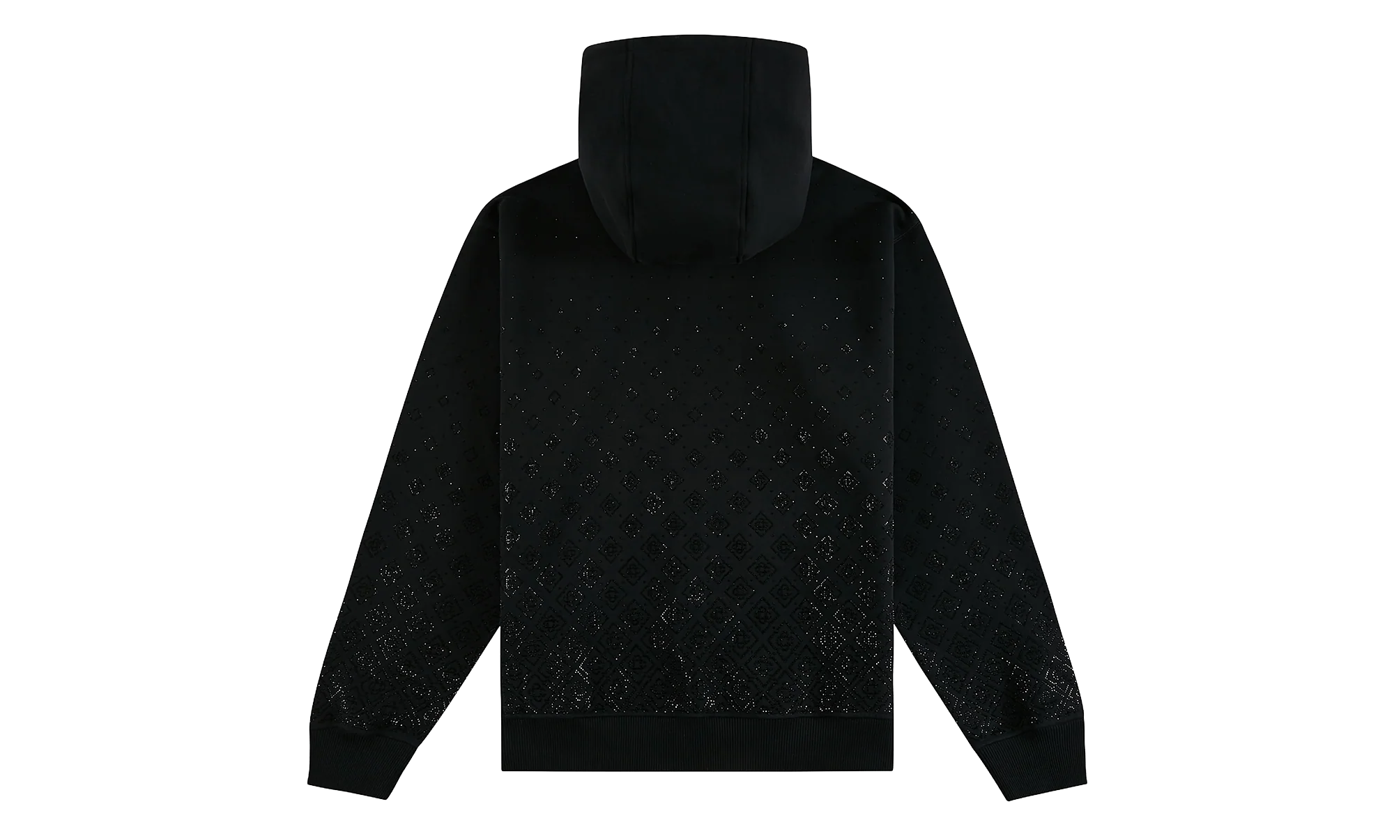 Crystal Monogram Long Sleeve Sweatshirt "Black" M P26 JTP 512 01