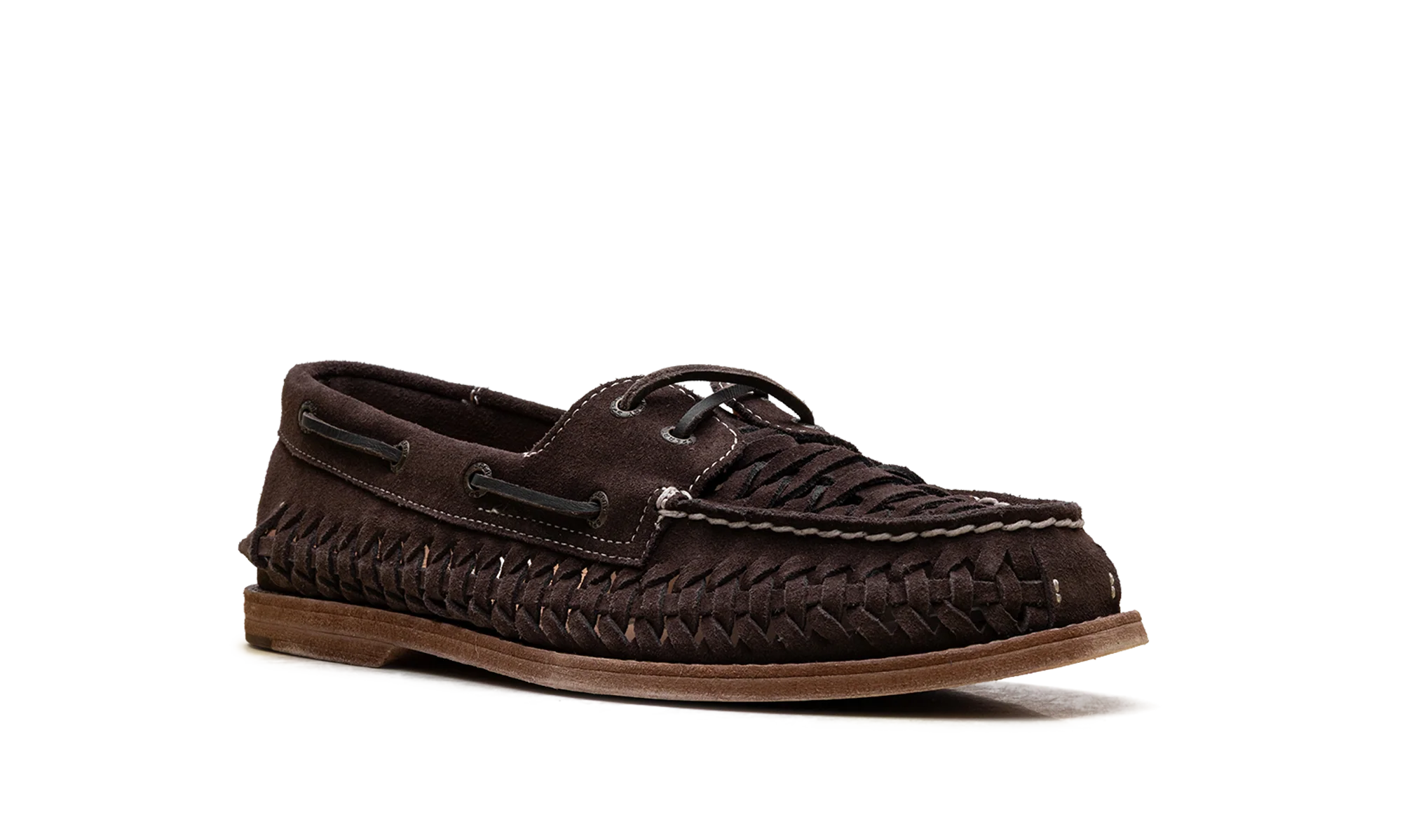 Gold Cup Authentic Original 2-Eye Woven Boat Sho "Other Brown" 17044208