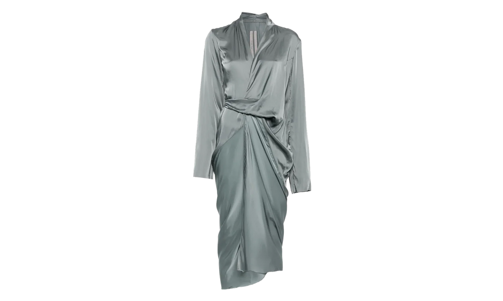 Charmeuse Wrap Dress WMNS "Washed Indigo" RP02E4560 SCH 06