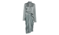 Charmeuse Wrap Dress WMNS "Washed Indigo" RP02E4560 SCH 06